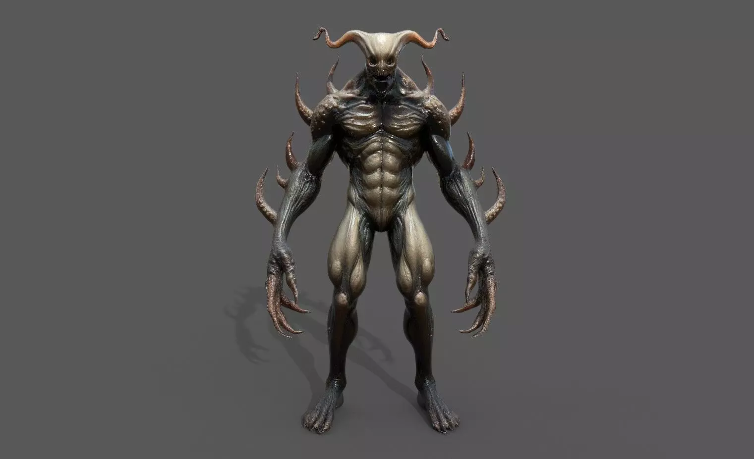 Monster Pack 12 Low-poly 3D model_3