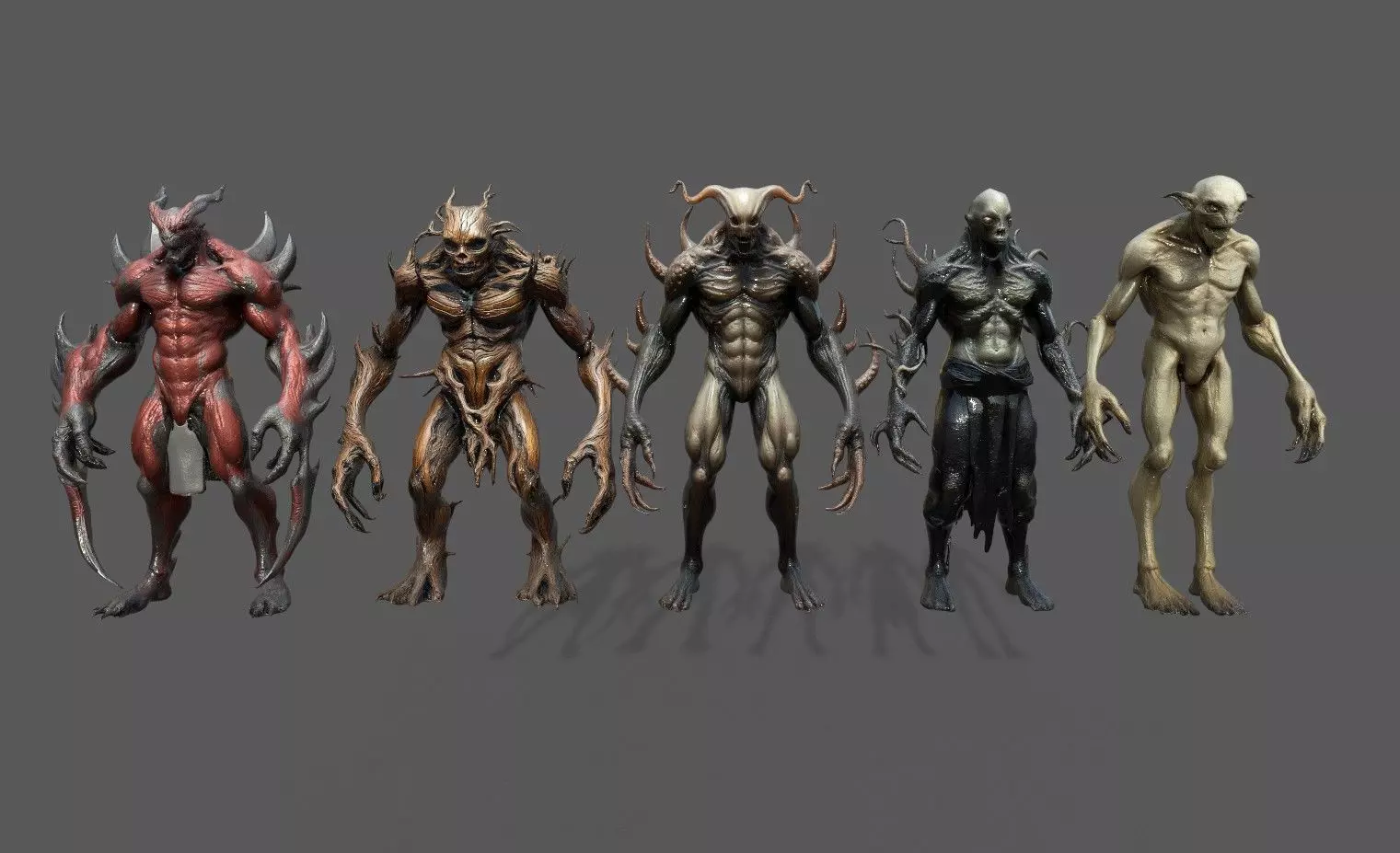 Monster Pack 12 Low-poly 3D model_0