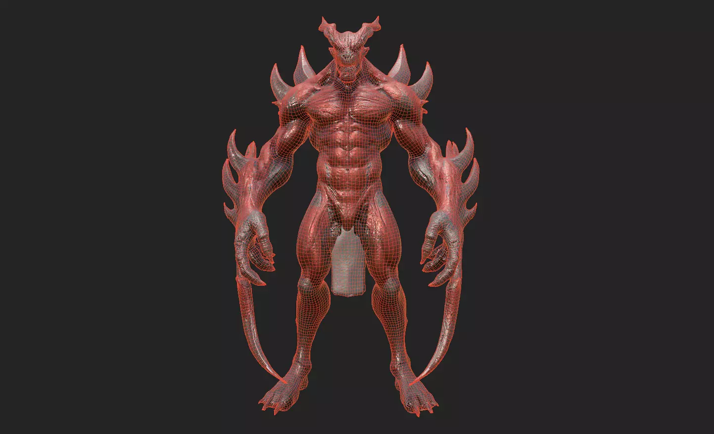 Monster Pack 12 Low-poly 3D model_30