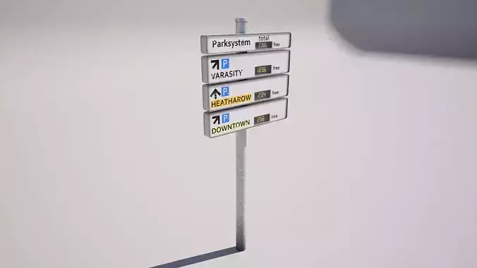 Parking Guidance Sign