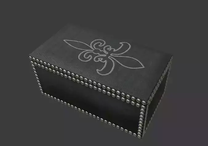 Vintage Gothic Jewelry Box