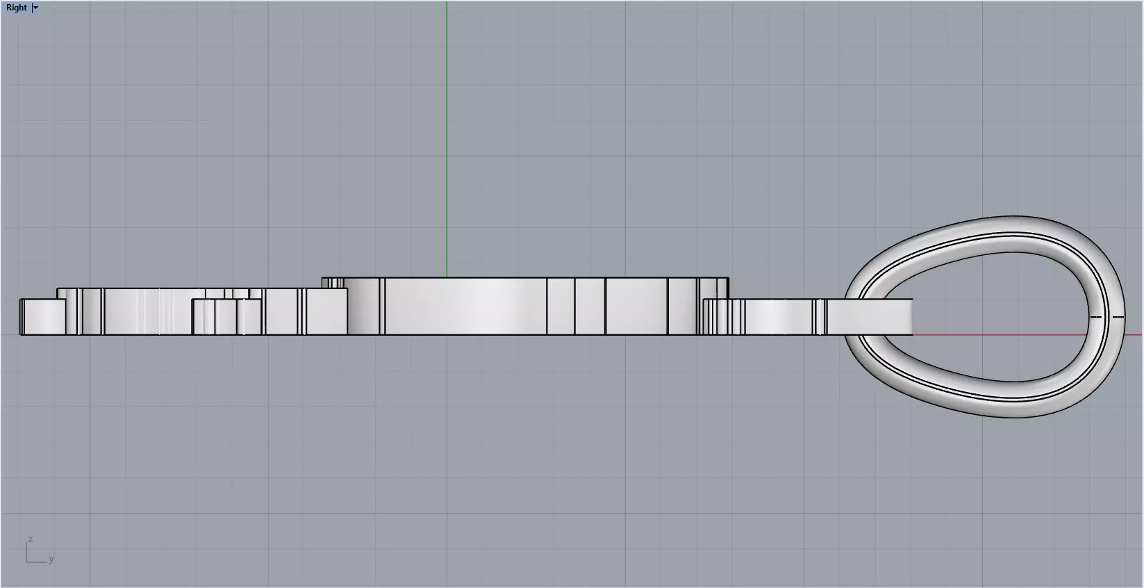 Labubu pendant model 1396 3D print model_7