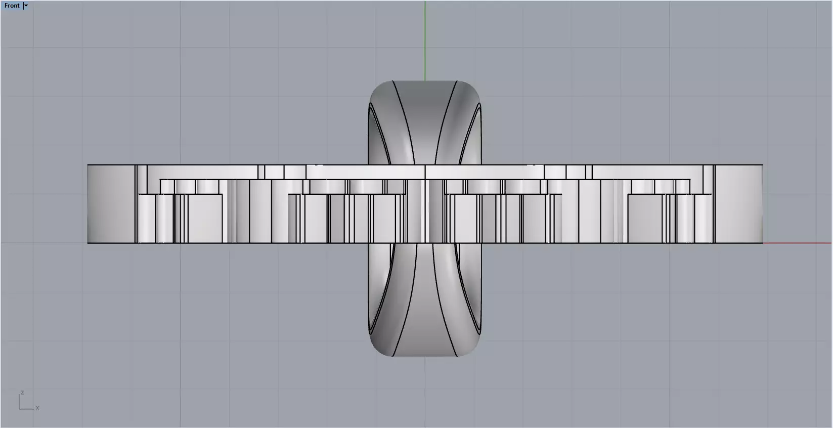 Labubu pendant model 1396 3D print model_6