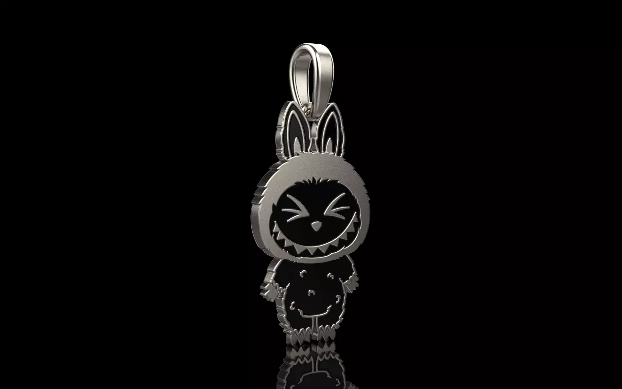 Labubu pendant model 1398 3D print model_20