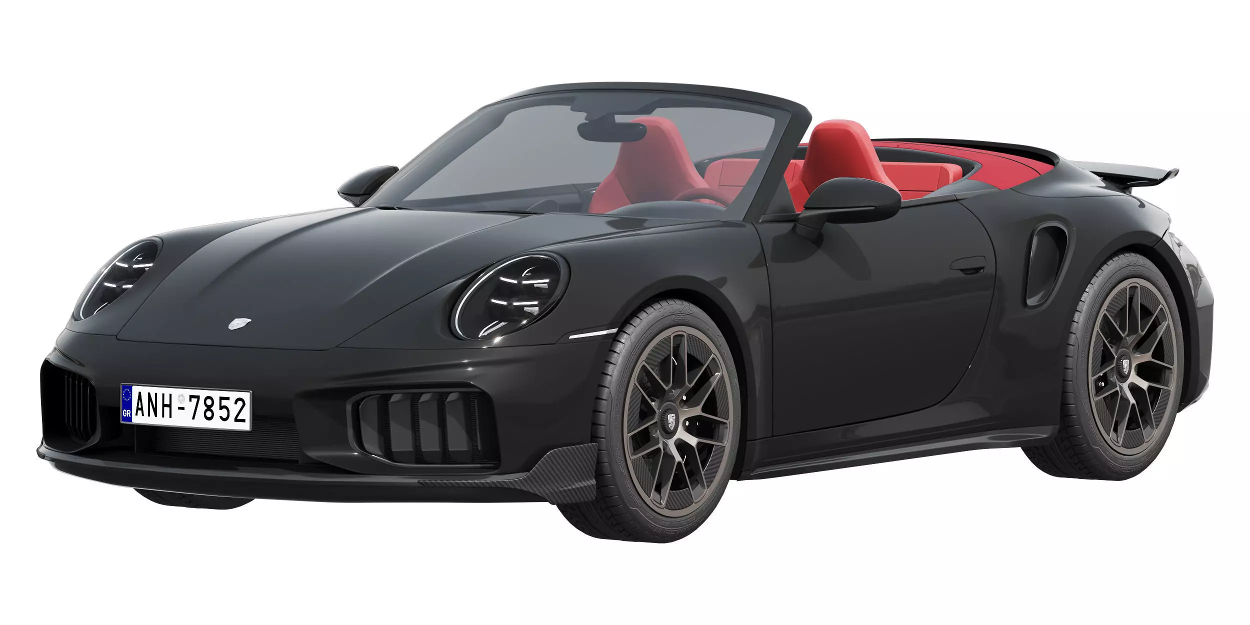 Porsche 911 Turbo S Cabriolet 2026 3D model