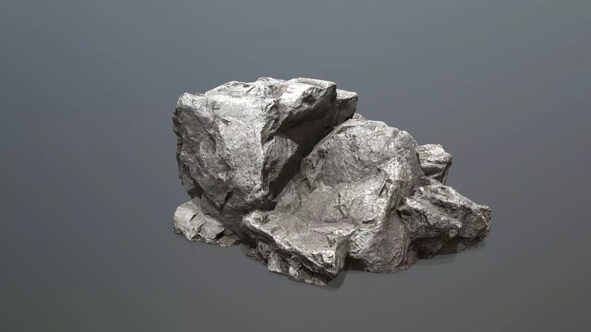 rocks Low-poly 3D model_31