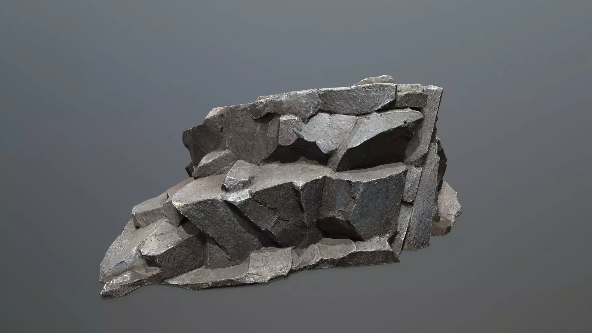rocks Low-poly 3D model_23