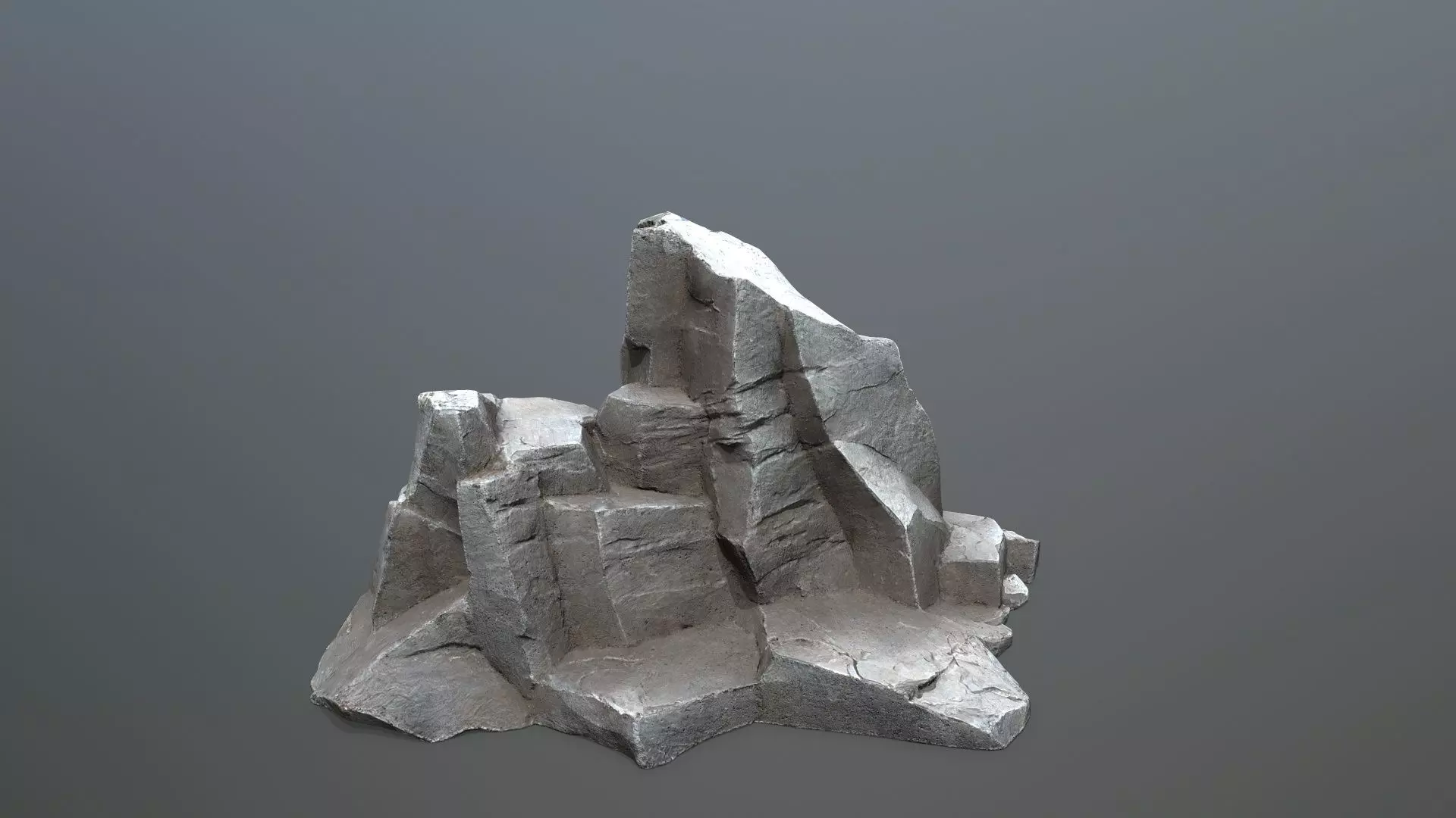 rocks Low-poly 3D model_21