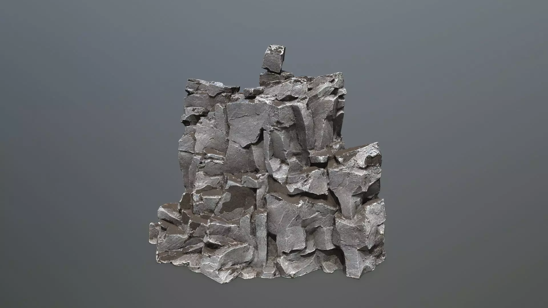 rocks Low-poly 3D model_30