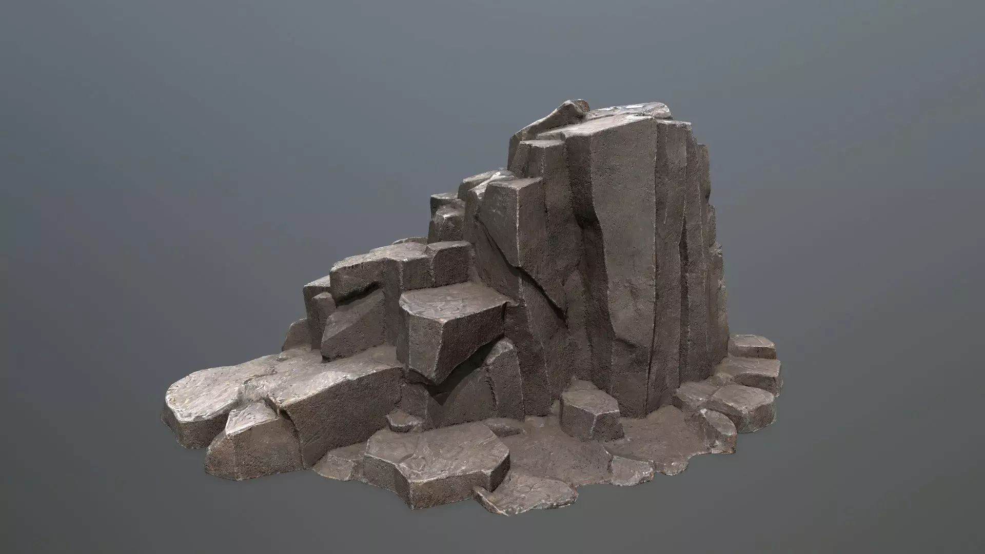 rocks Low-poly 3D model_18