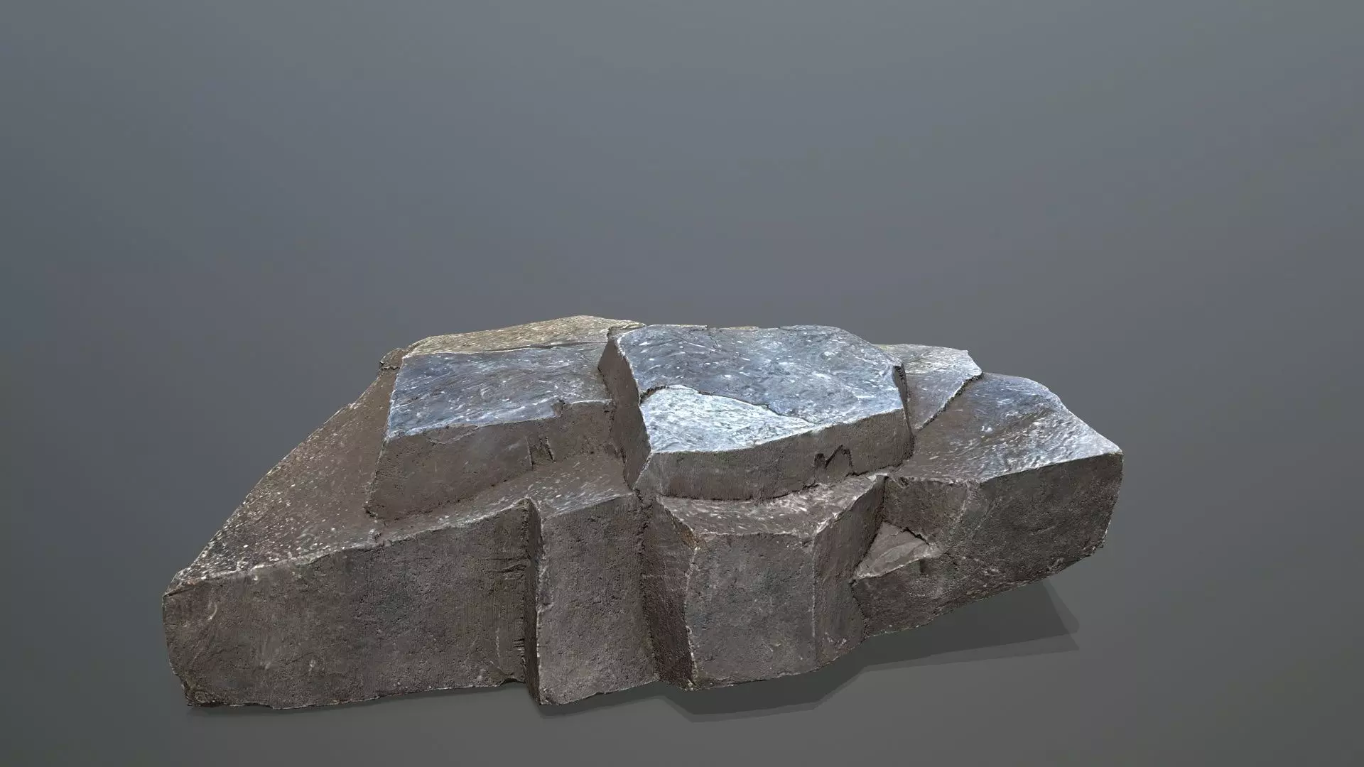rocks Low-poly 3D model_26