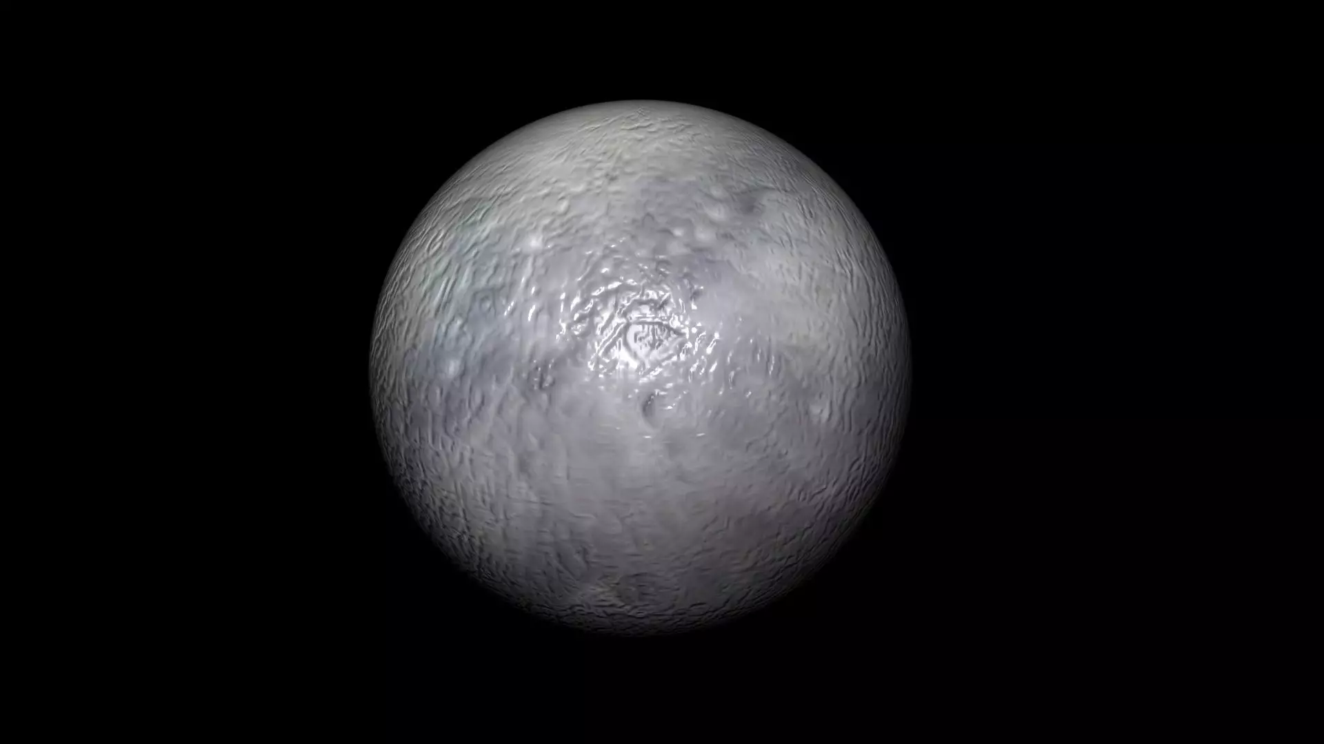 Eris Planet 3D model_2