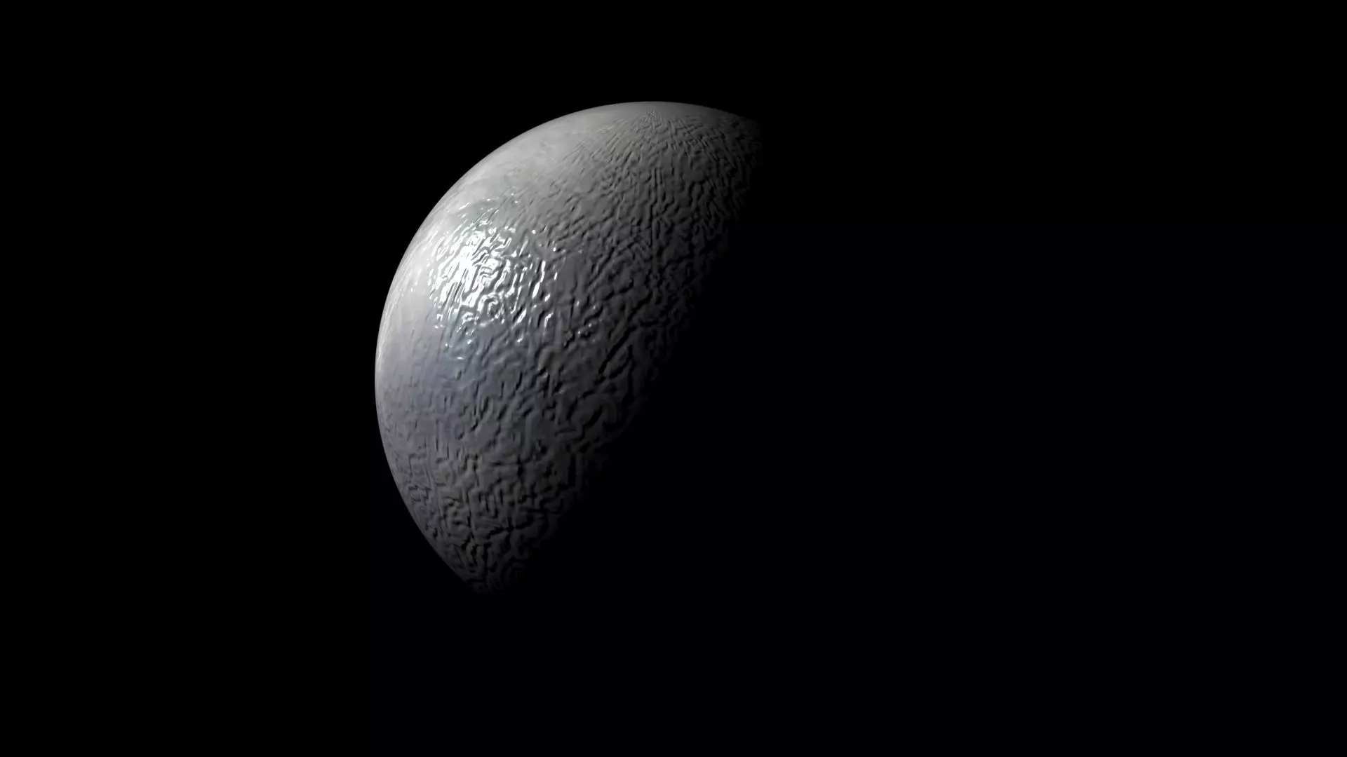 Eris Planet 3D model_1