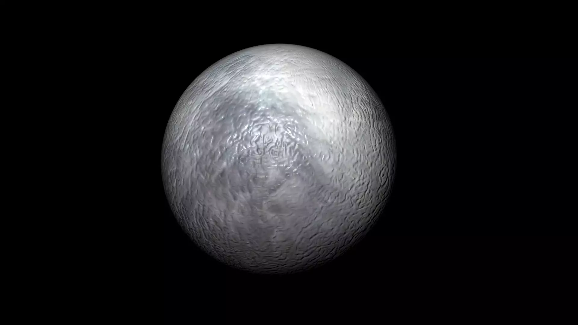 Eris Planet 3D model_6