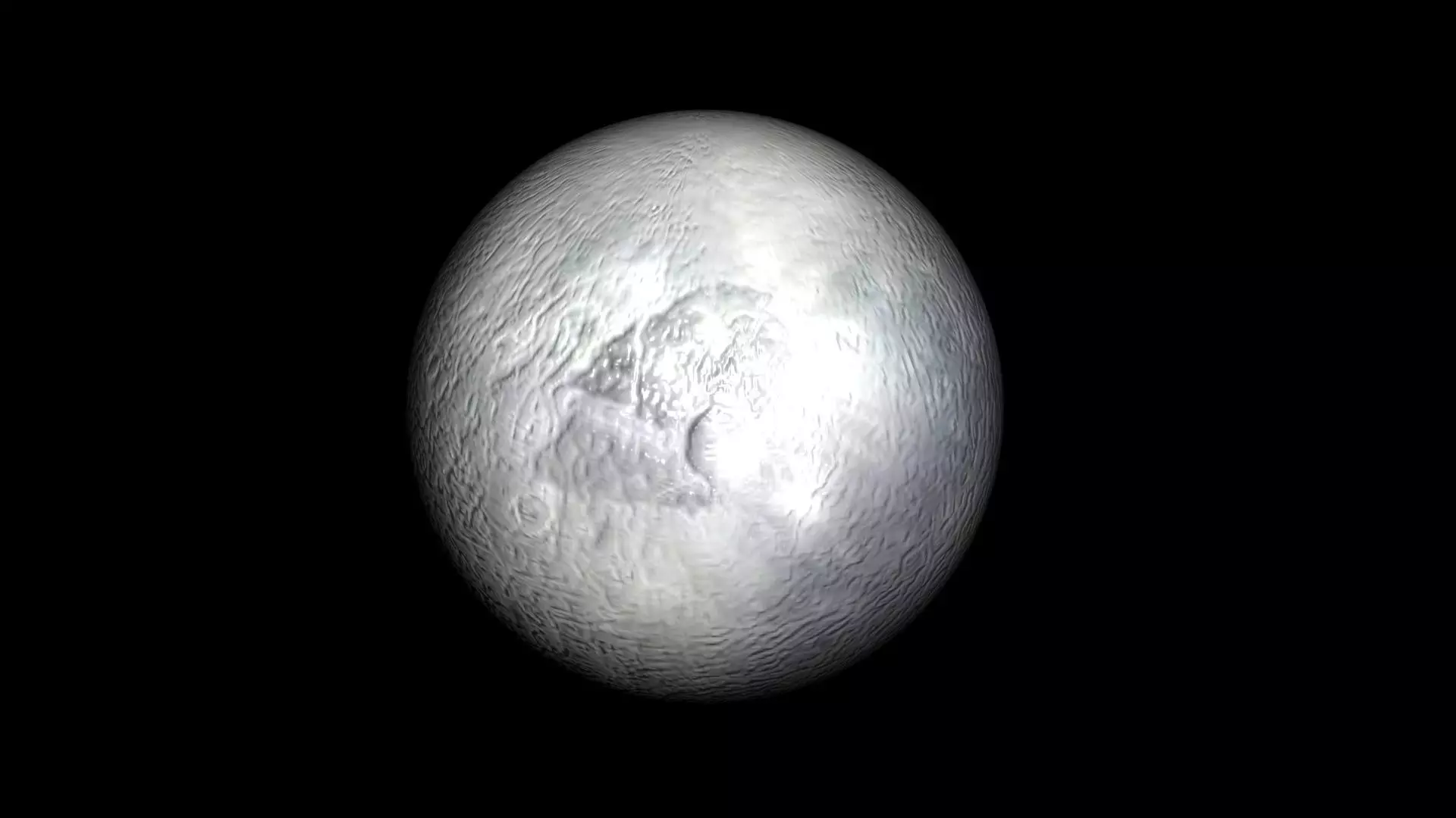 Eris Planet 3D model_8