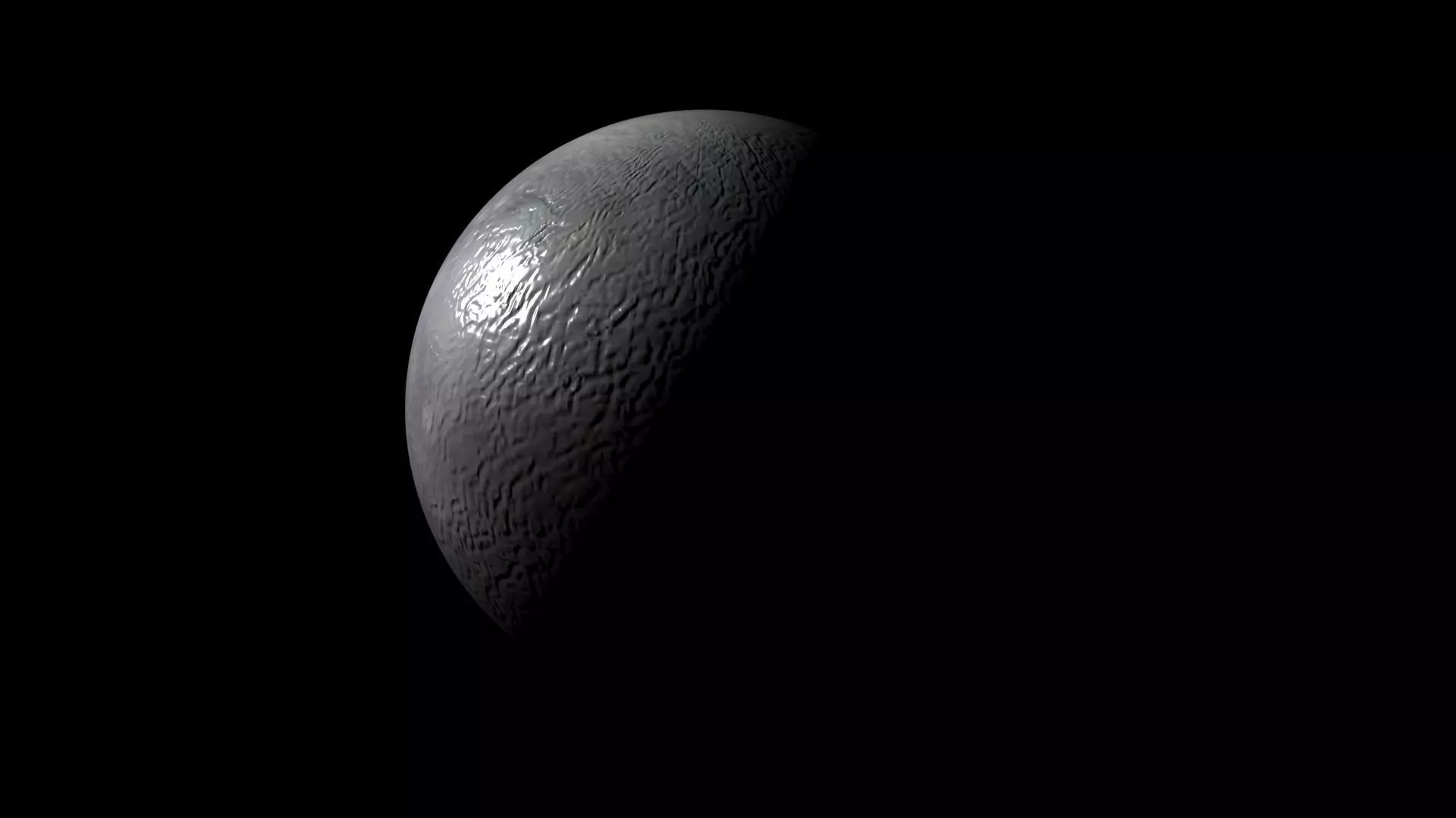 Eris Planet 3D model_3