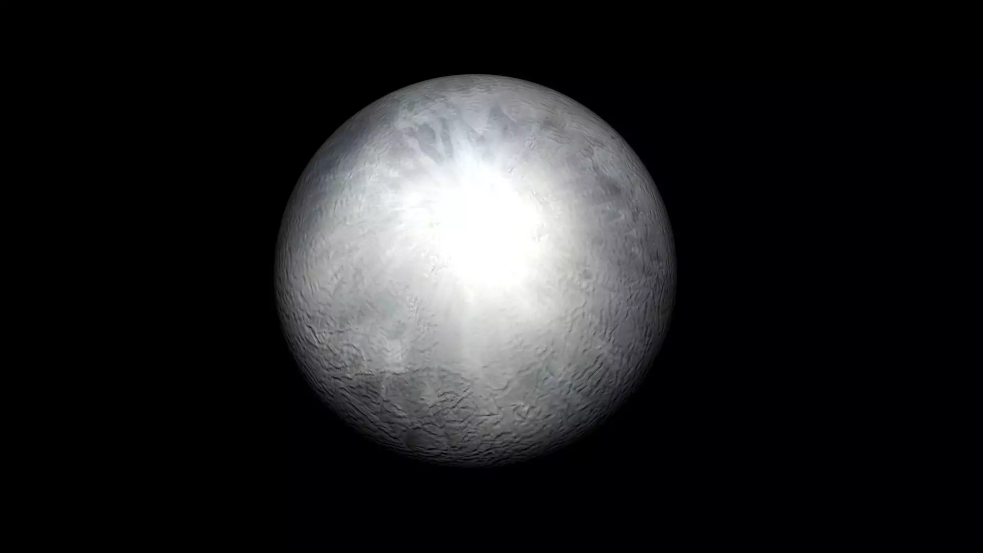 Eris Planet 3D model_9