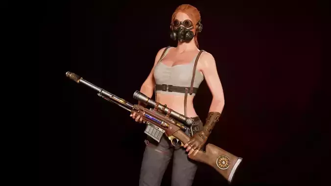 steampunk sniper