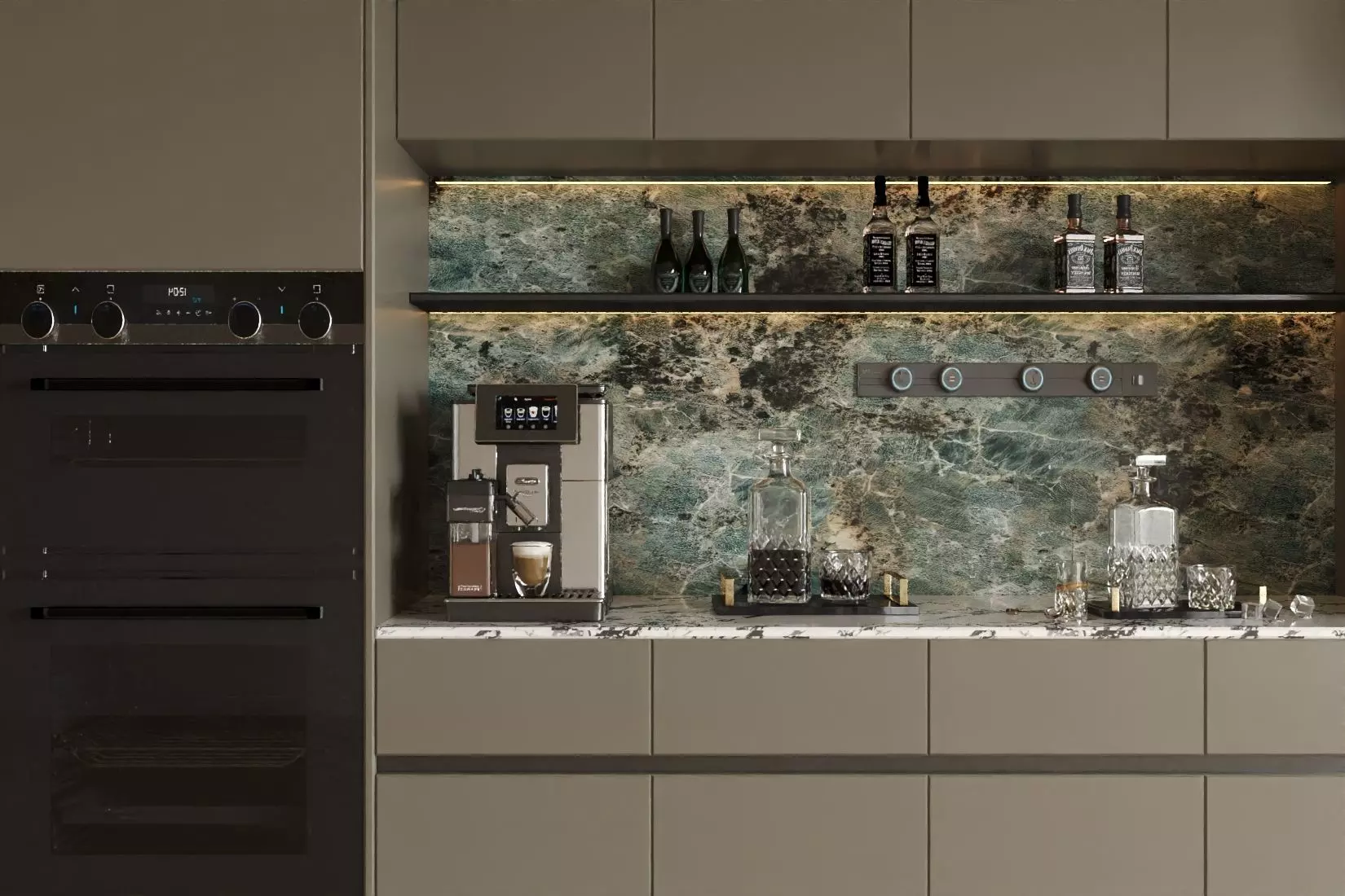 The Italian - style sideboard 3D model_1