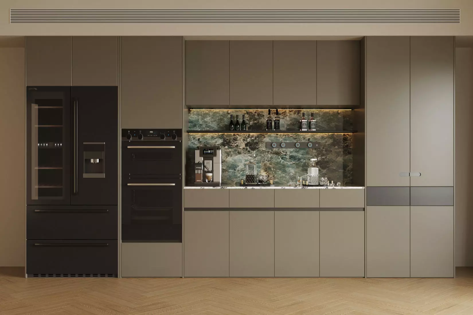 The Italian - style sideboard 3D model_0