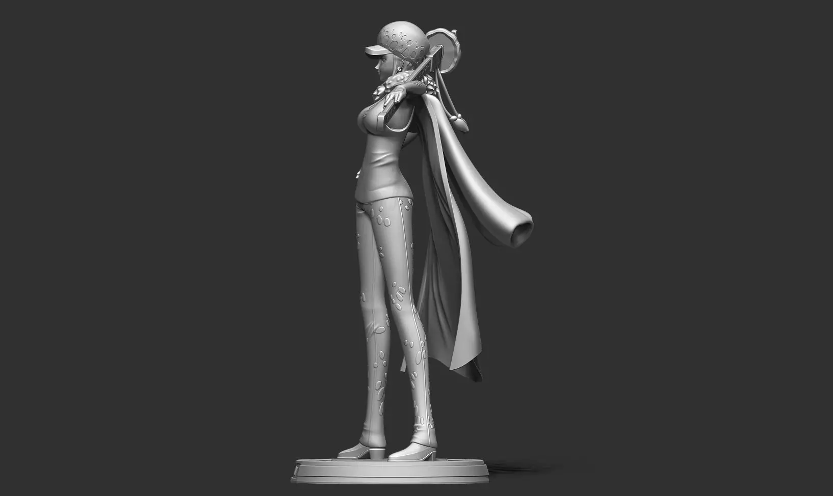 Miss Law - One Piece 3D print model_11