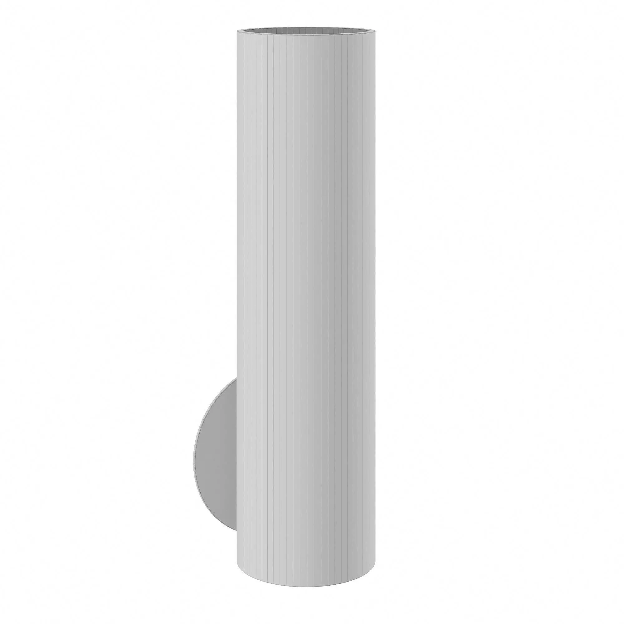  Delonda Single Light Glass Dimmable LED Flush Mounted  Sconce 3D model_2