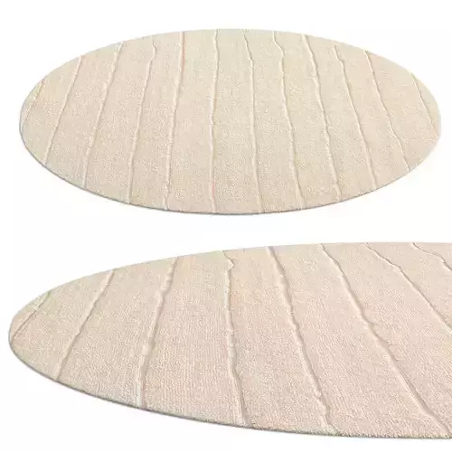 Etra Wool Rug Natural round