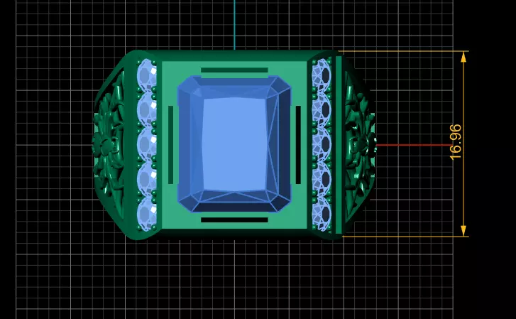 Kings Legacy Signet Ring 3D Printable Model 3D print model_6