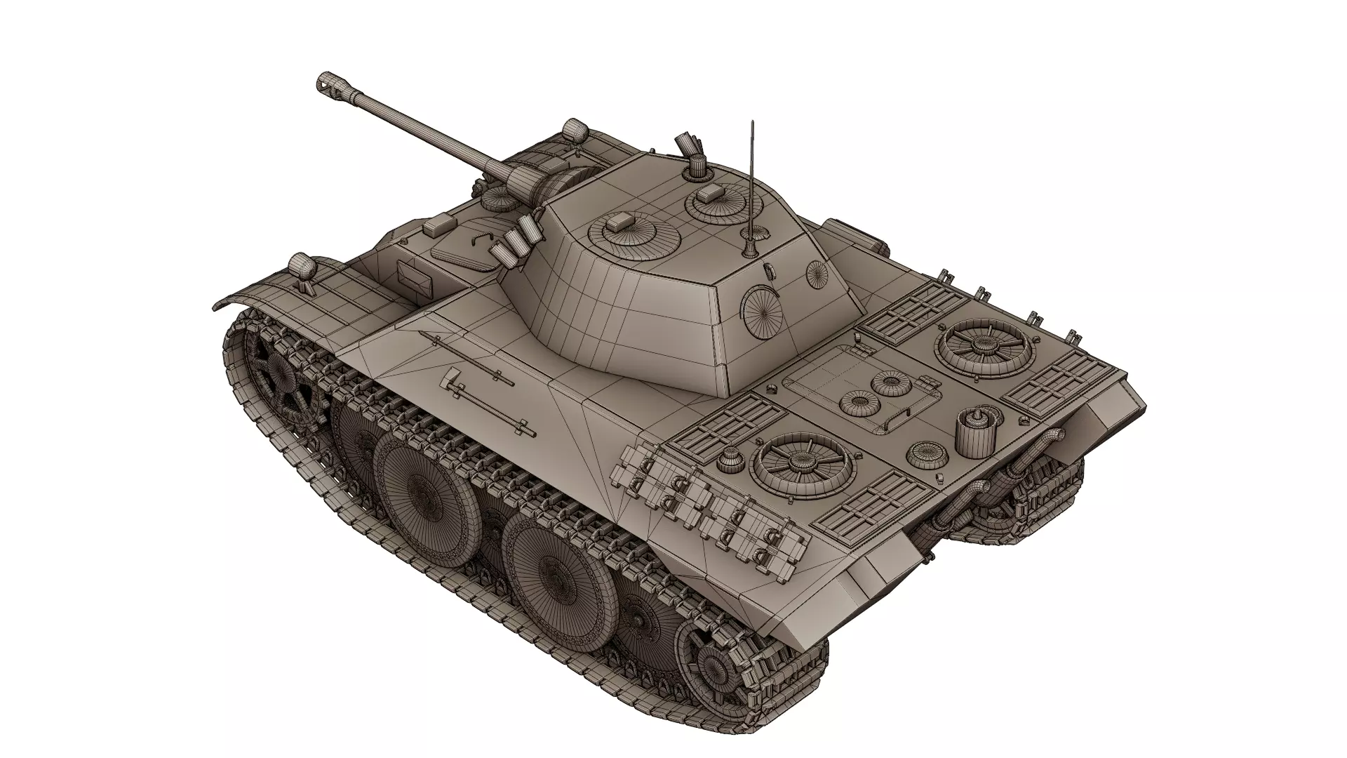 VK1602 Leopard reconnaissance tank 3D model_6