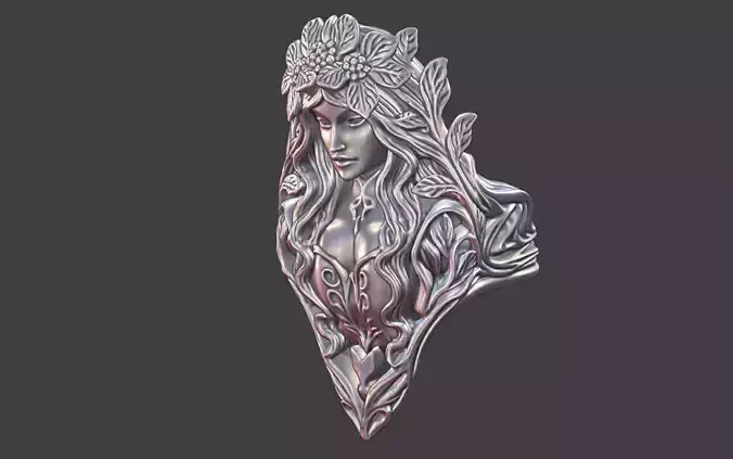 forrest queen nymph elvish ring