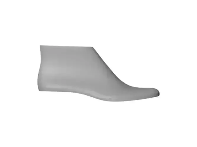 3D STL WOMEN BOOT LAST 1 INCH HEEL 3D print model 3D STL WOMEN BOOT LAST 1 INCH HEEL 3D print model