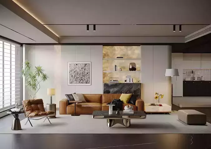 The Italian - style living room