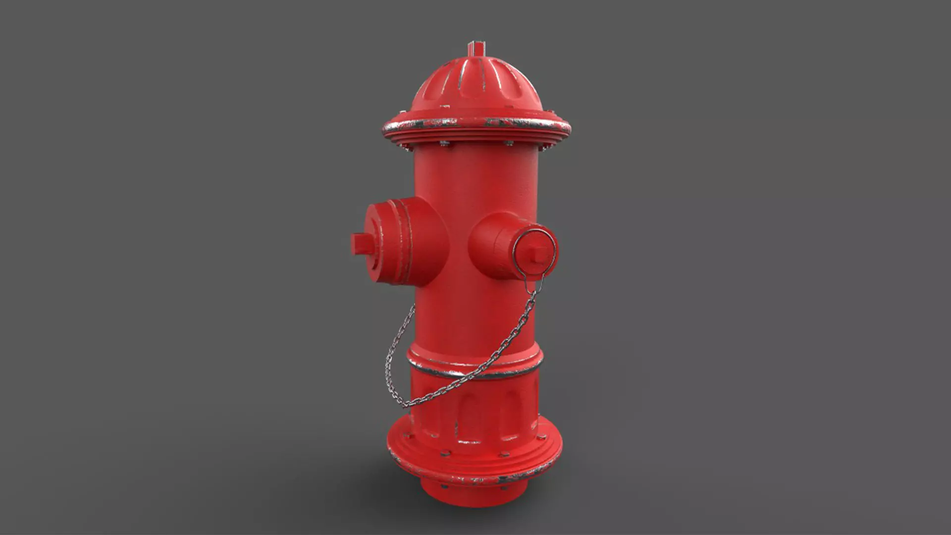 Fire Hydrant Low-poly 3D model Low-poly 3D model_3
