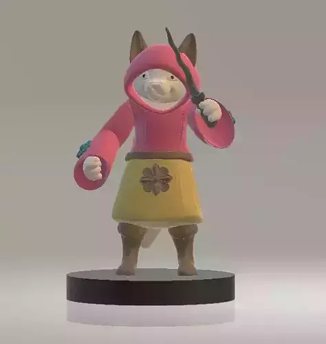 Halloween Cat reaper 3ed printable model 