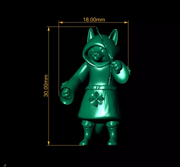 Halloween Cat reaper 3ed printable model 3D print model_3