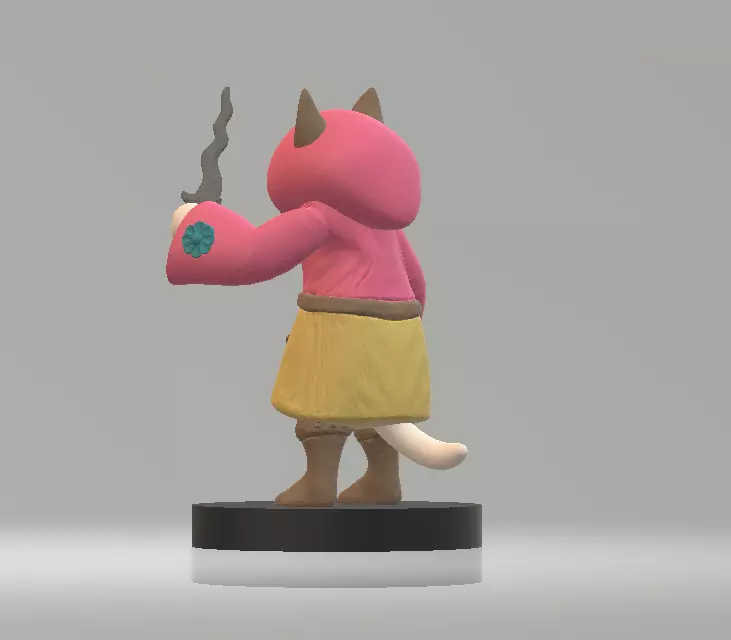 Halloween Cat reaper 3ed printable model 3D print model_1