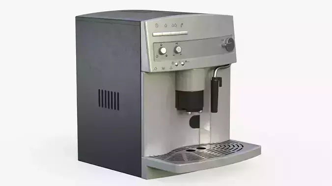 Coffee machine 5 PBR game ready