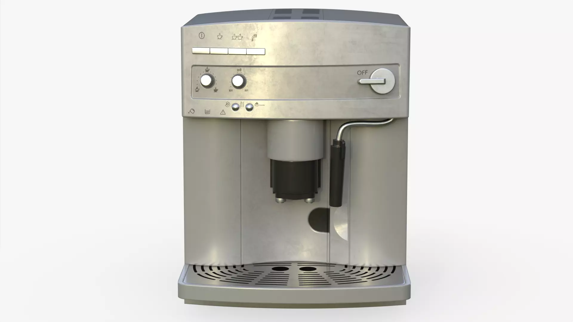 Coffee machine 5 PBR game ready Low-poly 3D model_1