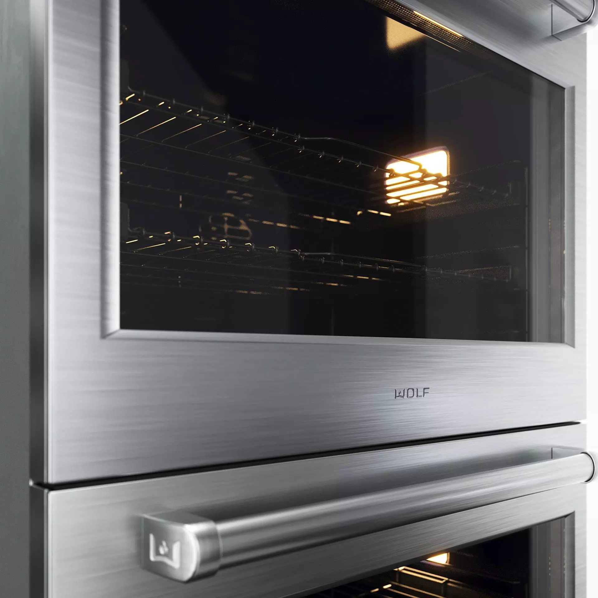 Wolf - Professional Oven E-Series double 3D model_7