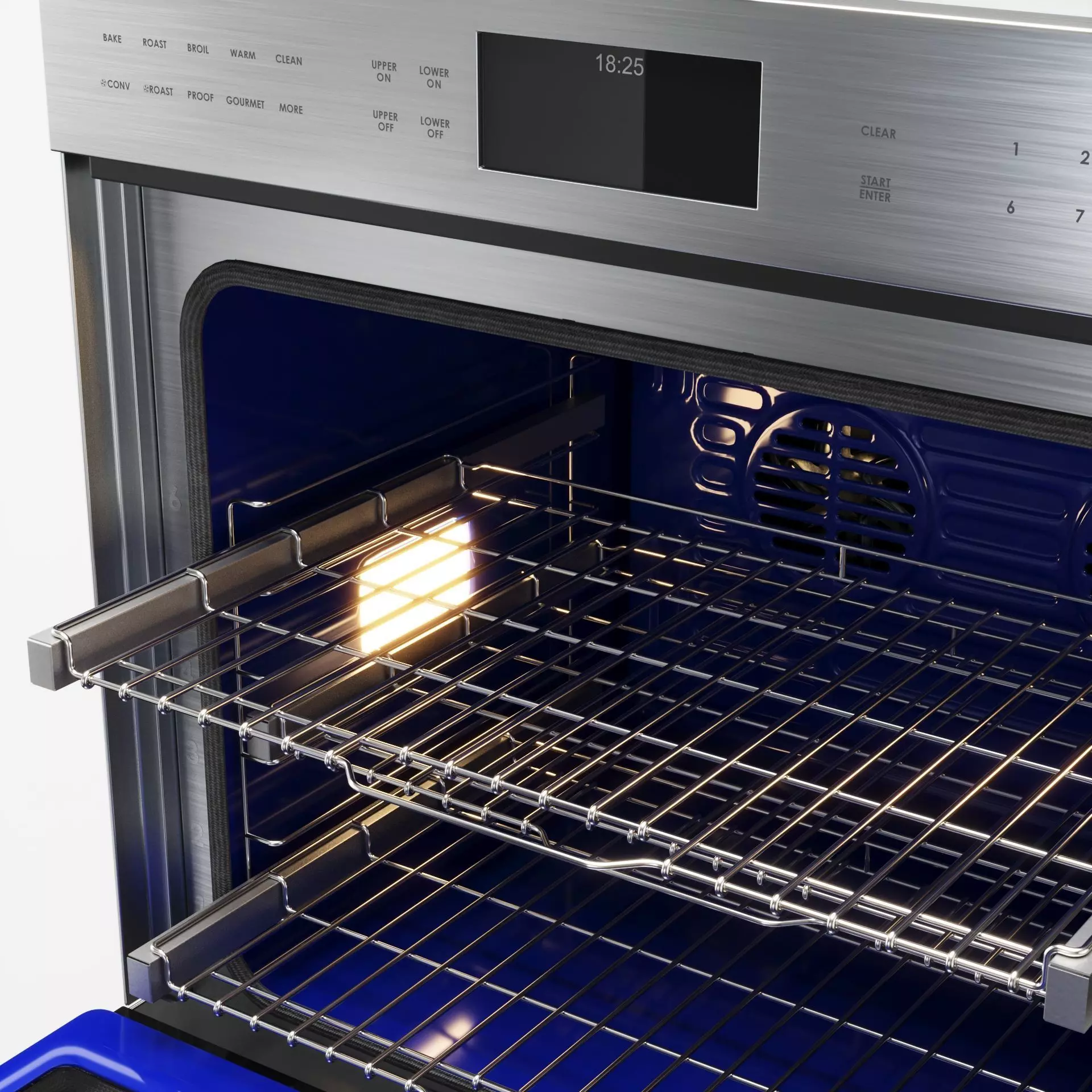 Wolf - Professional Oven E-Series double 3D model_11
