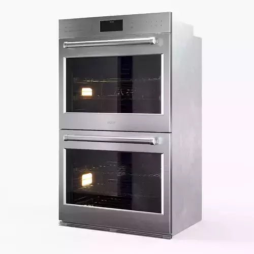 Wolf - Professional Oven E-Series double 3D model Wolf - Professional Oven E-Series double 3D model