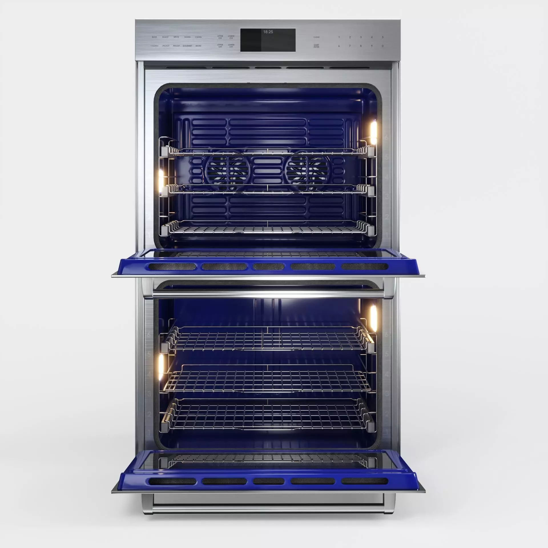 Wolf - Professional Oven E-Series double 3D model_10