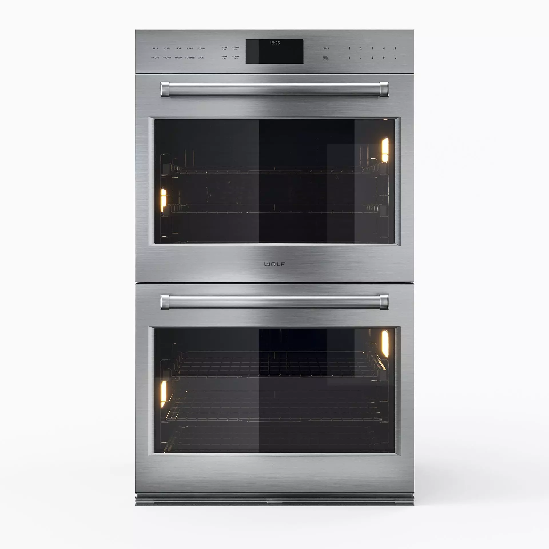 Wolf - Professional Oven E-Series double 3D model_2