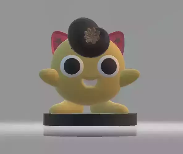 Pikmin cartoon toy 3d printable model 