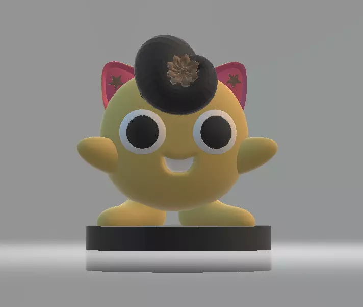 Pikmin cartoon toy 3d printable model 3D print model_0