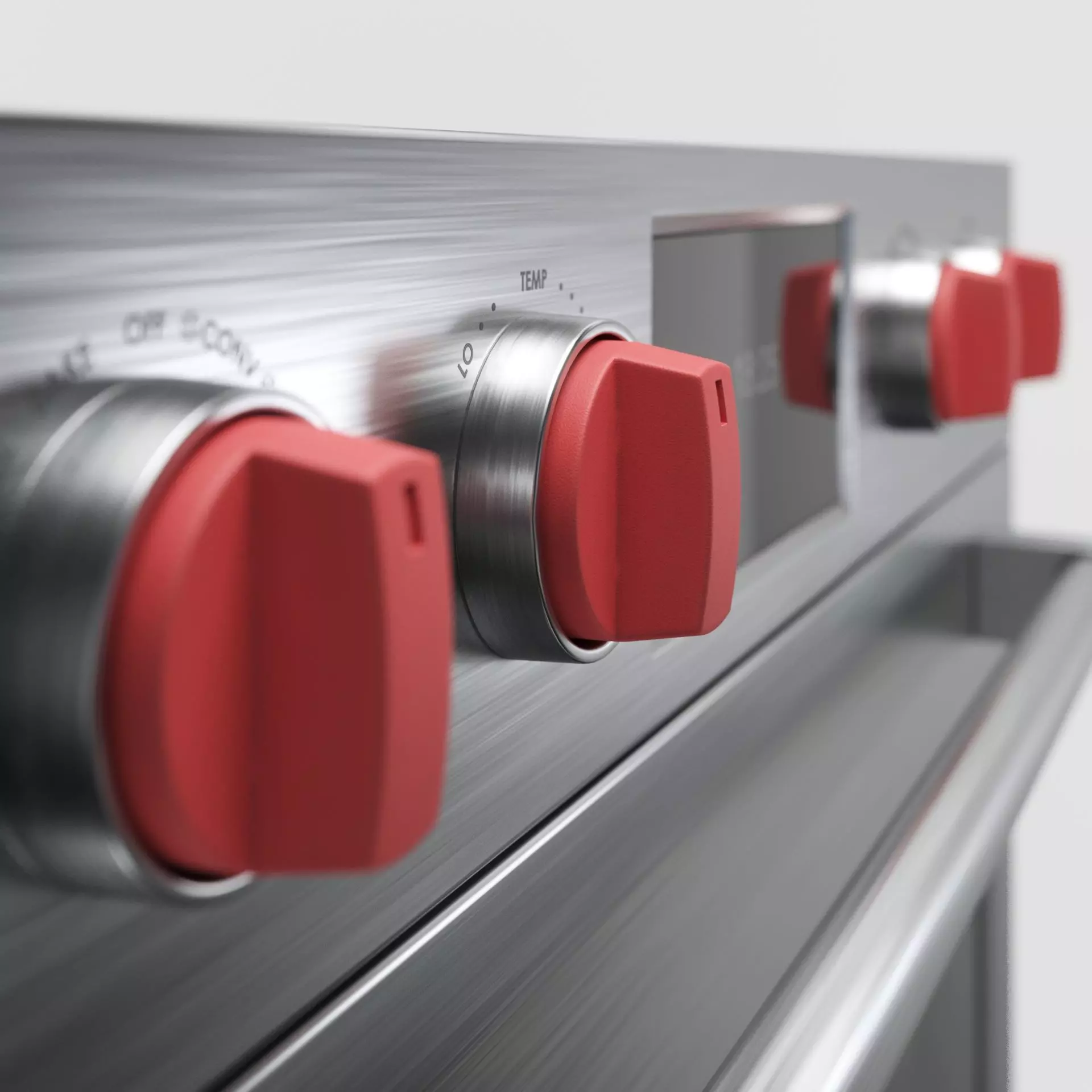 Wolf - Professional Oven M-Series double 3D model_4