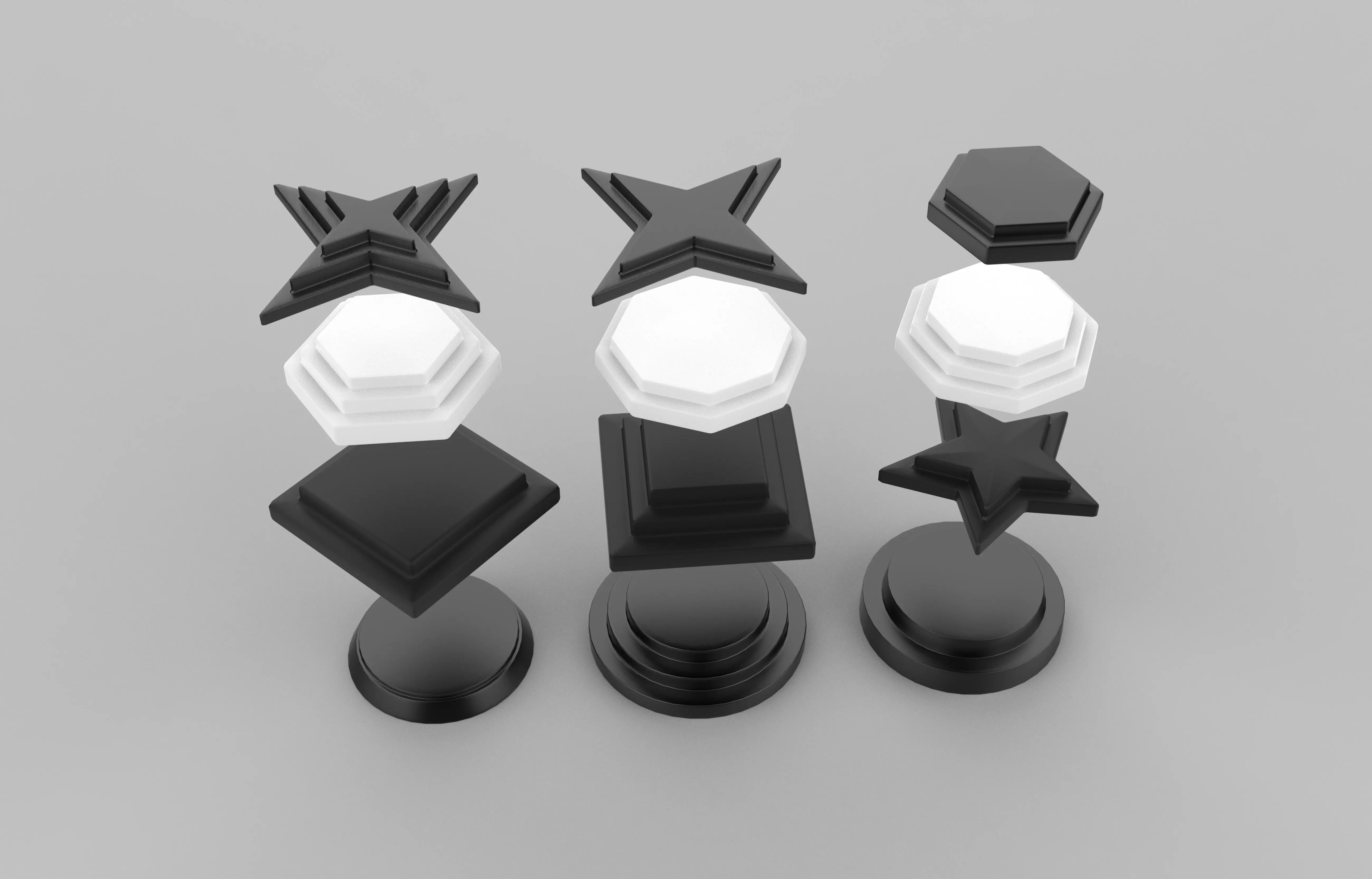 podium set 03 3D model_18