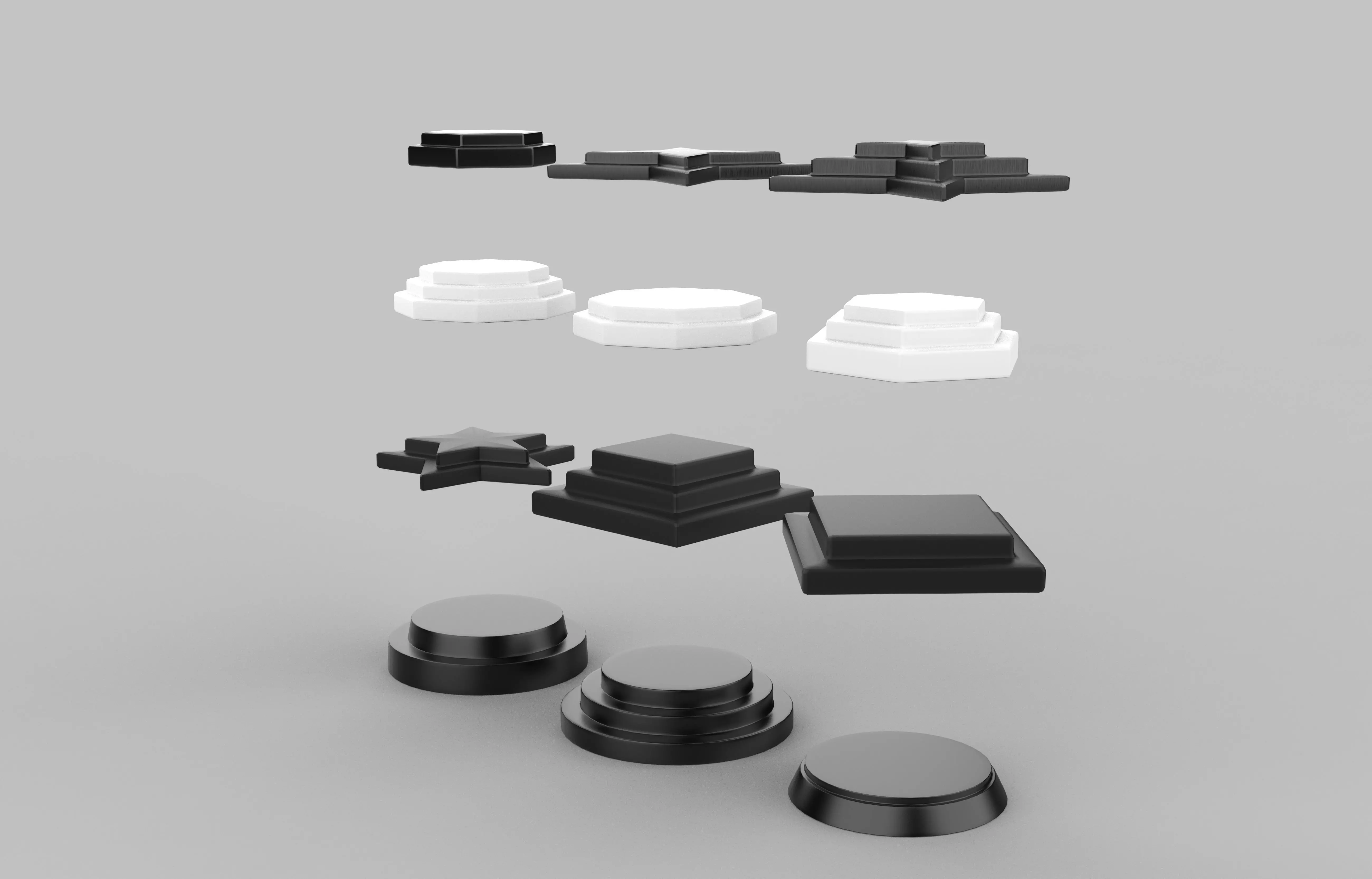 podium set 03 3D model_12