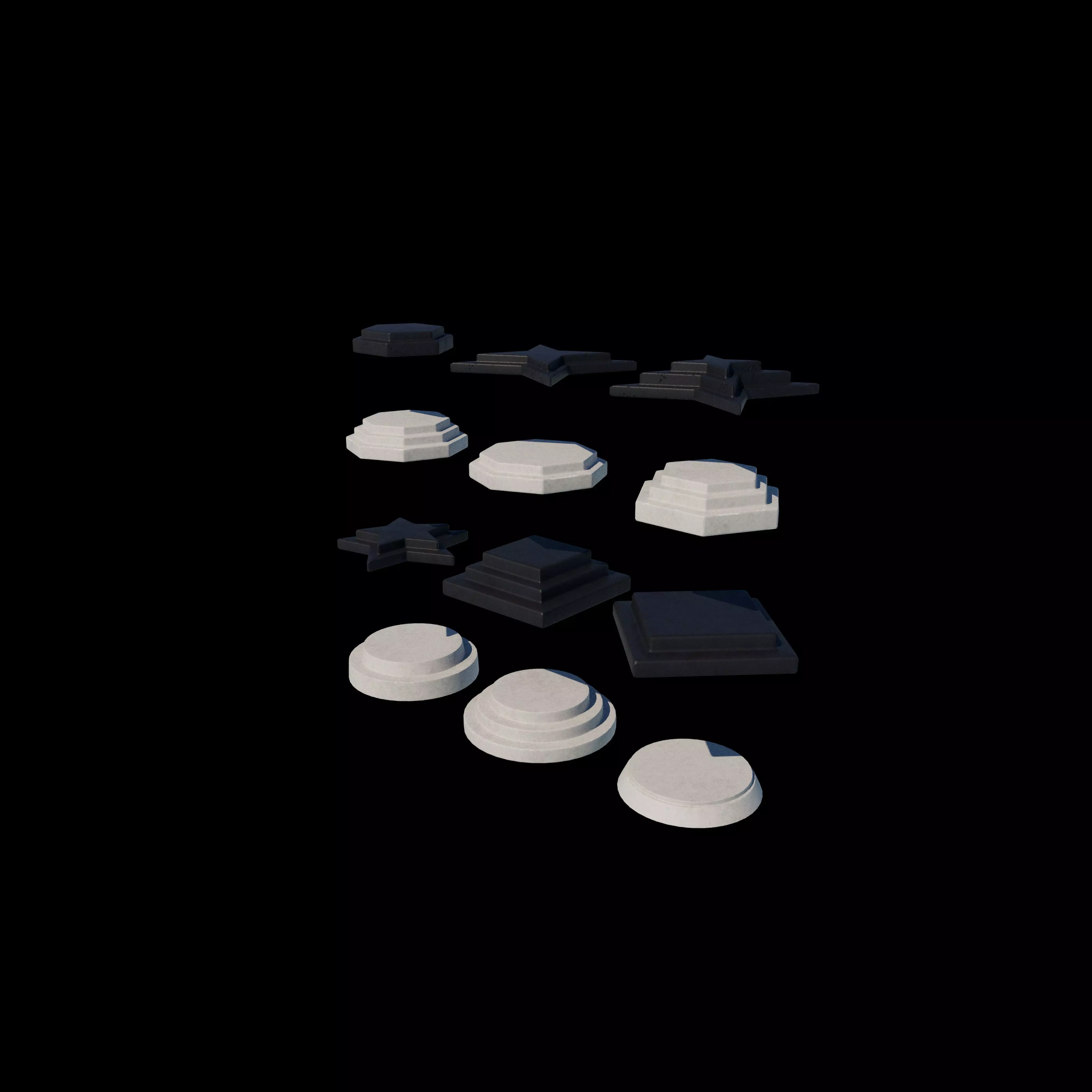 podium set 03 3D model_15