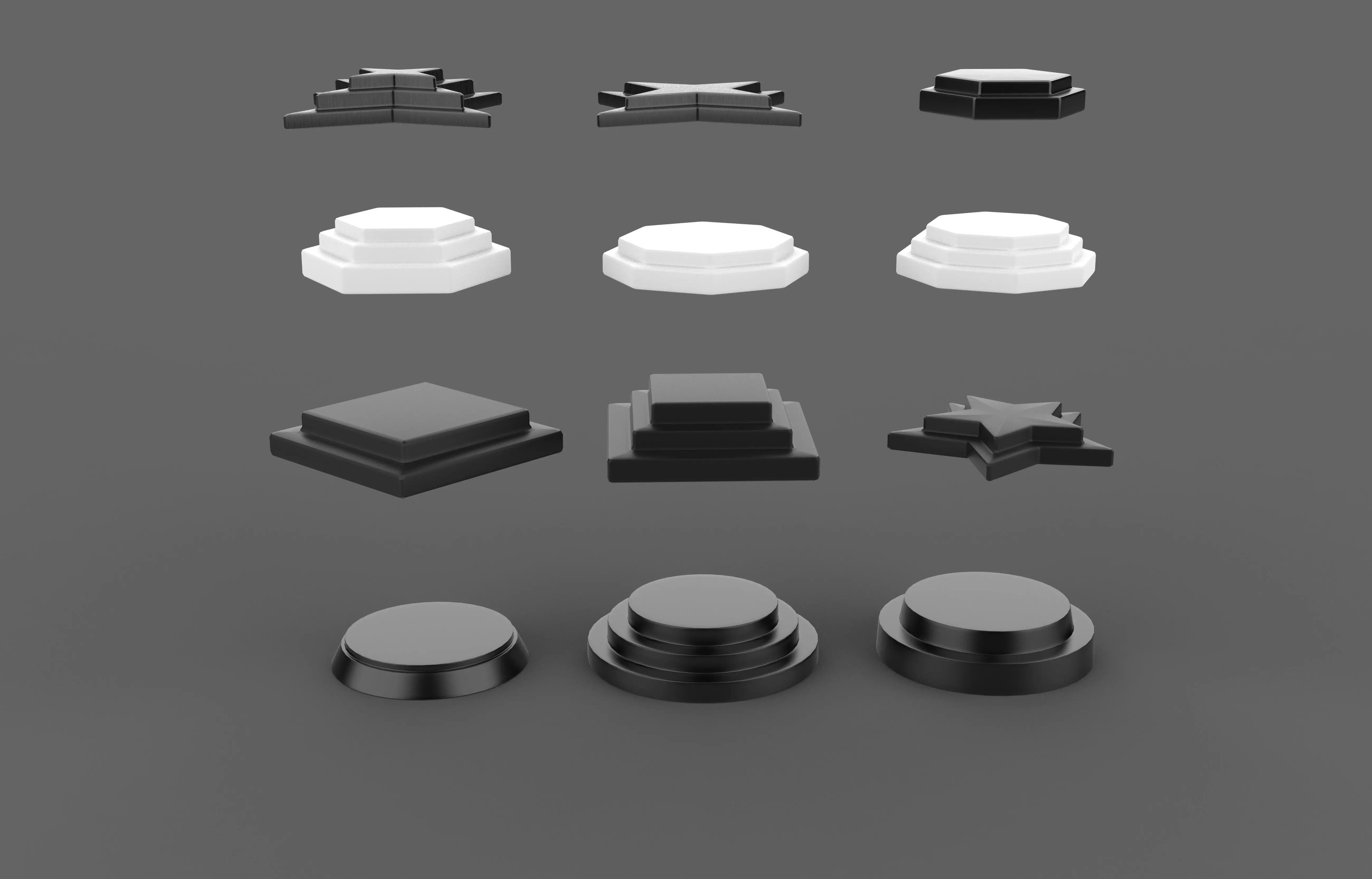 podium set 03 3D model_11